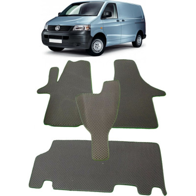 Ковры в салон автомобиля volkswagen t5 transporter 2003 - 2015 Eva Smart 1860-B5A7-S