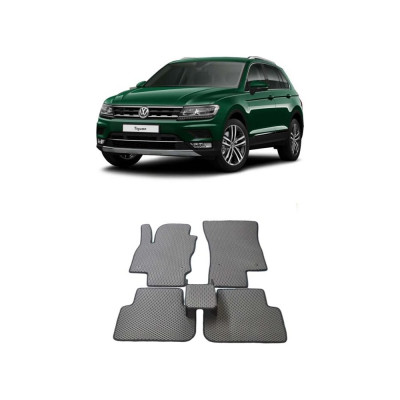 Ковры в салон автомобиля volkswagen tiguan ii 2016 - Eva Smart 2289-B1B5-S