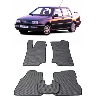 Ковры в салон автомобиля volkswagen vento 1991 - 1998 Eva Smart 1890-B1B1-S