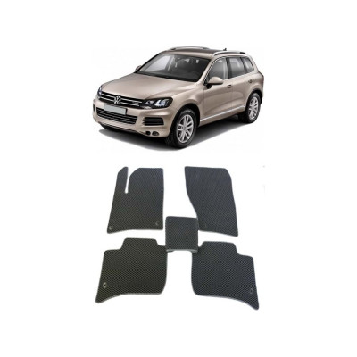 Ковры в салон автомобиля volkswagen touareg ii 2010 - 2018 Eva Smart 1887-B5B1-S