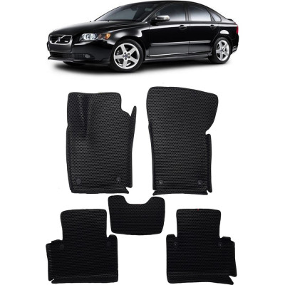 Ковры в салон автомобиля volvo s40 ii вариант макси 3d 2004 - 2012 Eva Smart 3301-B5B5-S