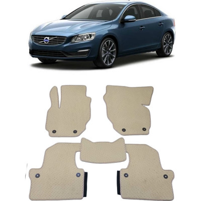 Ковры в салон автомобиля volvo s60 ii 2010 - 2018 Eva Smart 1896-B5B1-S