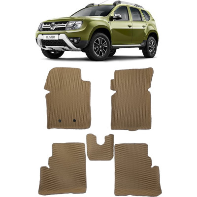 Ковры в салон автомобиля renault duster i вариант макси 3d 2011 - 2015 Eva Smart 3259-B5B5-S