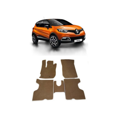 Ковры в салон автомобиля renault kaptur 2016 - Eva Smart 2112-B5B2-S