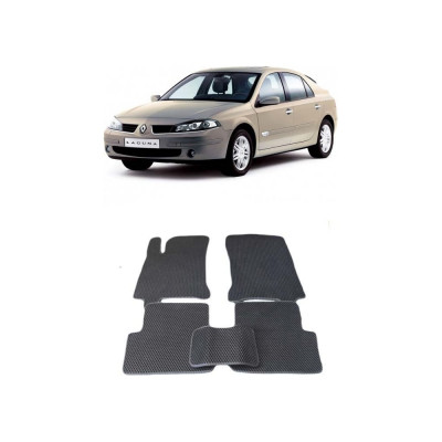 Ковры в салон автомобиля renault laguna ii 2001 - 2007 Eva Smart 2223-B5B1-S