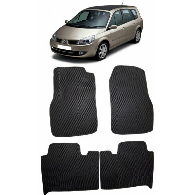 Ковры в салон автомобиля renault scenic ii 2003 - 2010 Eva Smart 1705-B5B5-S