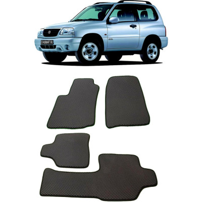 Ковры в салон автомобиля suzuki grand vitara ft 3дв 2000 - 2006 Eva Smart 2596-B5B1-S