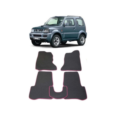 Ковры в салон автомобиля suzuki jimny jb43 1998 - 2019 Eva Smart 1777-B5B1-S