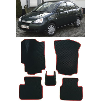 Ковры в салон автомобиля suzuki liana i 2001 - 2006 Eva Smart 3497-B5A7-S