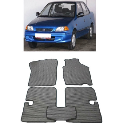 Ковры в салон автомобиля suzuki swift ii правый руль рестайлинг 1995 - 2003 Eva Smart 2513-B5B5-S