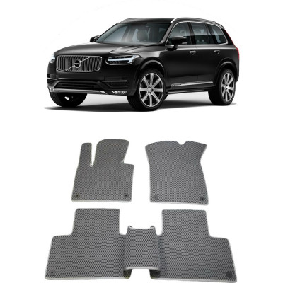 Ковры в салон автомобиля volvo xc90 ii 5мест 2014 - Eva Smart 1907-B5B1-S