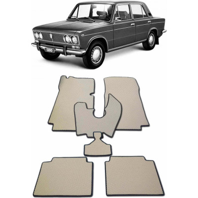 Ковры в салон автомобиля lada 2103 1972 - 1984 Eva Smart 2520-B5B1-S