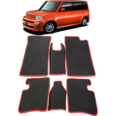 Ковры в салон автомобиля toyota bb правый руль 2000 - 2005 Eva Smart 2293-B5A1-S