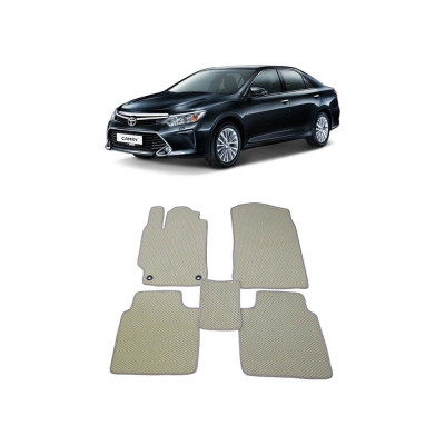 Ковры в салон автомобиля toyota camry vii (xv50) 2011 - 2018 Eva Smart 1797-B5B2-S