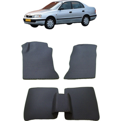 Ковры в салон автомобиля toyota carina e 1992 - 1997 Eva Smart 2880-B5A6-S