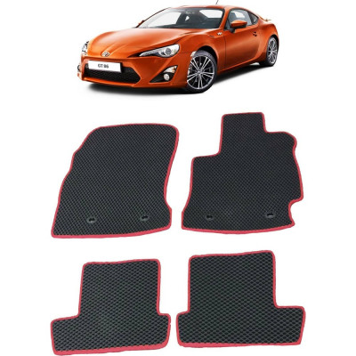 Ковры в салон автомобиля toyota gt86 правый руль купе 2012 - 2016 Eva Smart 2365-B5A1-S