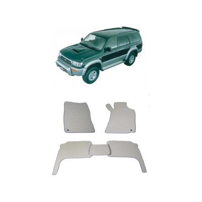 Ковры в салон автомобиля toyota hilux surf iii правый руль рестайлинг 1998 - 2002 Eva Smart 2263-B5B1-S