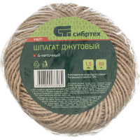 Джутовый шпагат СИБРТЕХ 93877