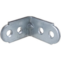 СИБРТЕХ Уголок мебельный усиленный 1,3 мм 30х30х16 мм цинк, 46513