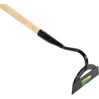 Стальная усиленная мотыга СИБРТЕХ 150х45х855 мм, деревянный черенок 62284