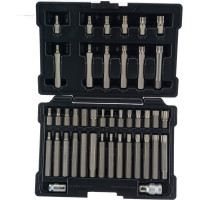 Набор бит STELS HEX, TORX, SPLINE, шестигранник 1/2"  42шт 11318