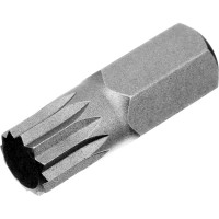 Набор бит STELS HEX, TORX, SPLINE, шестигранник 1/2"  42шт 11318