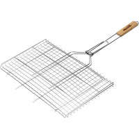 Решетка-гриль SPARTA 260х450 мм, хромированная 69565