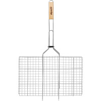 Решетка-гриль SPARTA 260х450 мм, хромированная 69565