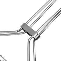 Решетка-гриль SPARTA 260х450 мм, хромированная 69565