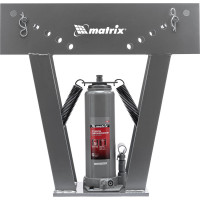 Гидравлический трубогиб с башмаками 1/2"-3", 15т MATRIX 181365