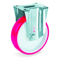 Колесо с нержавеющей стационарной опорой (150 мм; 220 кг; INOX) Tellure rota 605104