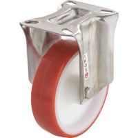 Колесо с нержавеющей стационарной опорой (150 мм; 220 кг; INOX) Tellure rota 605104