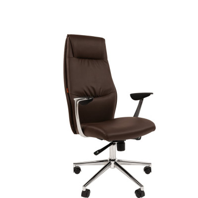 Компьютерное кресло CHAIRMAN VISTA экопремиум, коричневый 00-07023912