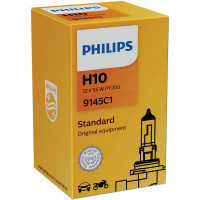 Автолампа PHILIPS H10, 45 PY20d 12V 1,100 9145C1