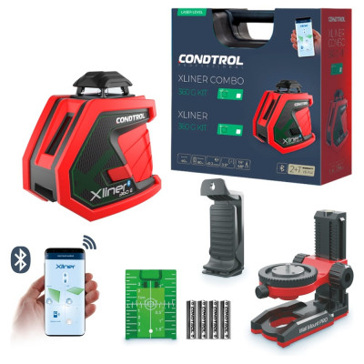 Лазерный нивелир Condtrol Xliner 360G Kit 1-2-408
