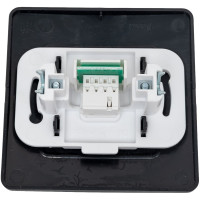 Телефонная розетка Systeme Electric Blanca внутр Антрацит RJ11 SE BLNIS011006