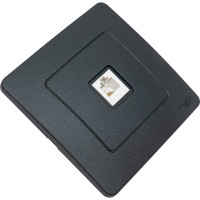 Телефонная розетка Systeme Electric Blanca внутр Антрацит RJ11 SE BLNIS011006