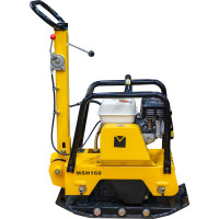 Реверсивная бензиновая виброплита Masalta Honda GX200, 6,5 л.с., 162 кг, расширители, MSH160E-4 ВИБ170