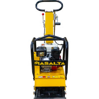 Реверсивная бензиновая виброплита Masalta Honda GX200, 6,5 л.с., 162 кг, расширители, MSH160E-4 ВИБ170