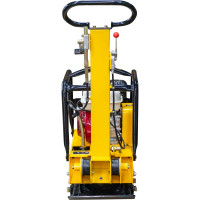 Реверсивная бензиновая виброплита Masalta Honda GX200, 6,5 л.с., 162 кг, расширители, MSH160E-4 ВИБ170