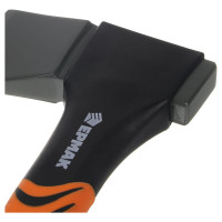 Топор-колун с клиновидным полотном ЕРМАК 550 г, ручка стекловолокно 617-364