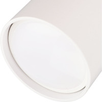 Поворотный накладной светильник Ritter Arton цилиндр, 55x100, GU10, алюминий, белый 59964 7