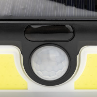 Светодиодный светильник duwi с датчиком движения Solar LED на солнечных батареях, 11Вт, 6500К, 400Лм, IP65, цвет черный 25016 6