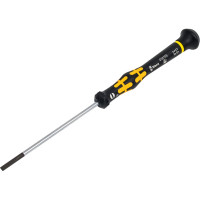 Отвёртка WERA 1578 A SL ESD Micro шлицевая антистатическая для прециз. работ, 0.50x3x80 мм WE-030105
