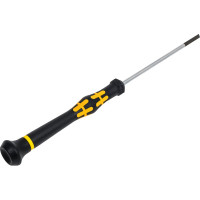 Отвёртка WERA 1578 A SL ESD Micro шлицевая антистатическая для прециз. работ, 0.50x3x80 мм WE-030105