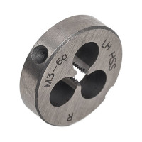 Плашка Ruko М 3 Шаг 0.5 мм HSS 20x5мм 237030LI