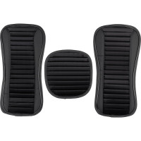 Накидка сиденья SKYWAY POSH вельвет/экокожа, 5 предметов, черная S01302051