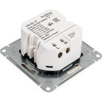 Розетка USB Systeme Electric GLOSSA тип-C 65W высокоскор.заряд. QC, PD, механизм, БЕЖЕВЫЙ GSL000227