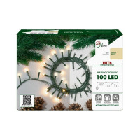 Электрогирлянда B&H Нить, 6 м, 100 теплых белых матовых светодиодов BH-HO2703-WW