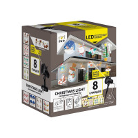 Светодиодный проектор B&H Christmas Light с анимационными слайдами BH0733